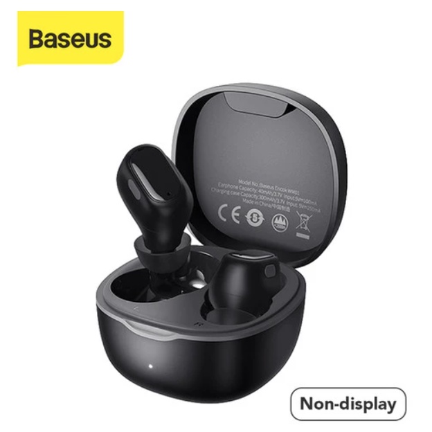 Baseus WM01 TWS Baseus True Wireless Bluetooth Earphone Mini Earbuds TWS WM01