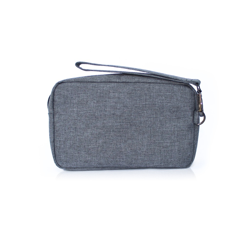 clutch pria unisex hand bag mini - abu abu EMHB37