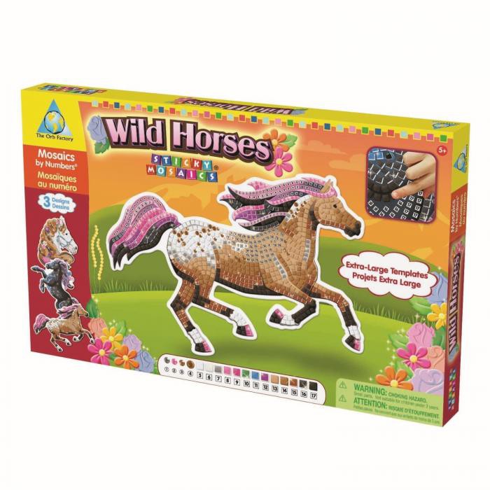

Seraphina Orb Factory Sticky Mosaics Wild Horses 65232