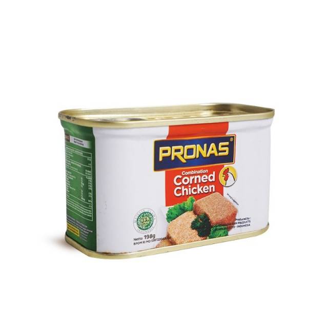 

PRONAS Corned Chicken Kornet Daging Ayam 198gr