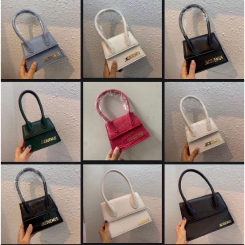 COMPLETE SET WITH BOX OPTIONAL HYPE BAG TAS jacquemus le chiquito mini bag