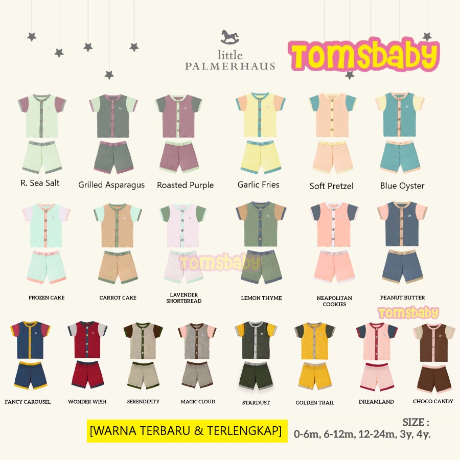 LITTLE PALMERHAUS (1stel) Stelan Anak Bayi Kids JOY SET (0-4thn)