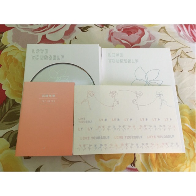 BTS ALBUM - LOVE YOURSELF HER UNSEALED FULLSET ( Versi E ) ( no photocard ) + random poster