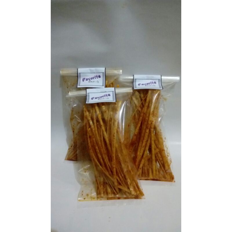 

[[Favorite Snack]] biting besar pedas asin 30 gr