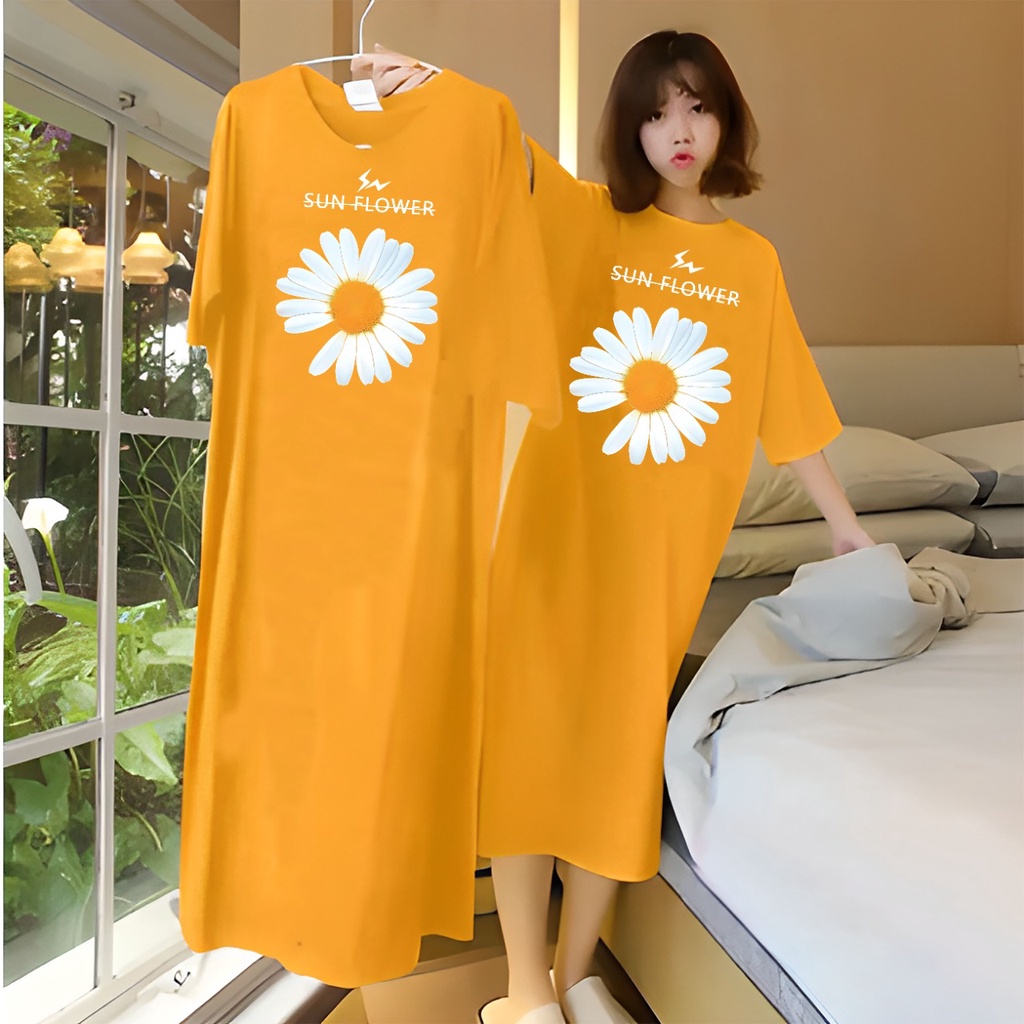 DRESS JUMBO SUN FLOWER XXL