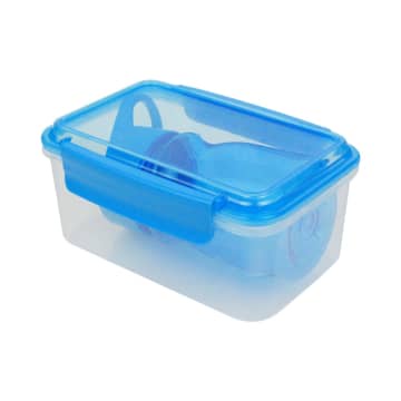 INFORMA Appetite COBALT Set 2 Pcs Tempat Makan &amp; Botol - Biru