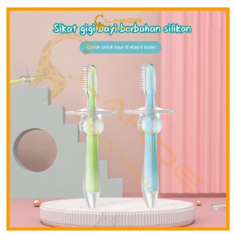 SIKAT GIGI BAYI SILICON - FINGER TOOTH BRUSH | FADHILAH SHOP BJB