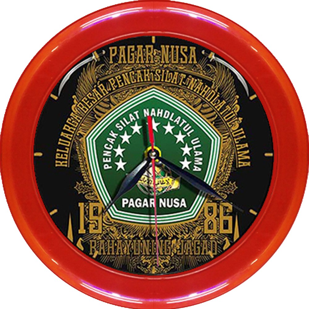 JAM DINDING PAGAR NUSA 14   (DIAMETER 30CM)