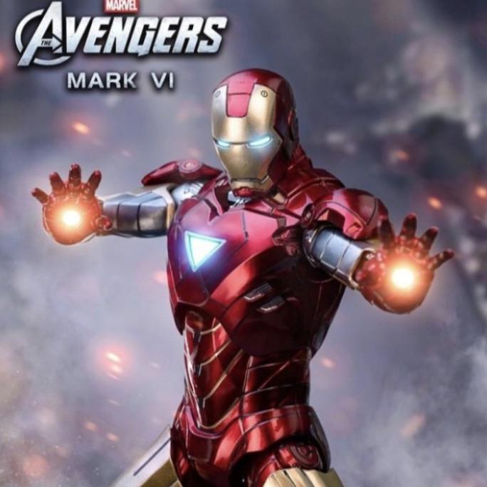 ZD Toys Original Marvel Avengers Ironman 2 Iron man Mark 6 Figure