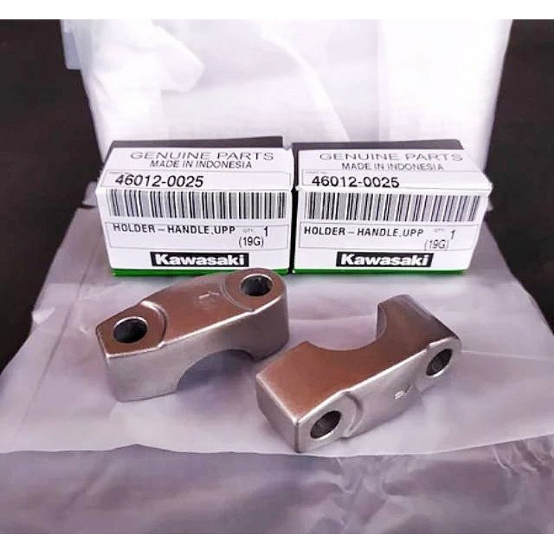 klem penjepit setir raiser tutup stang stir racer ninja R SS KR150 victor original PNp vixion Scorpi