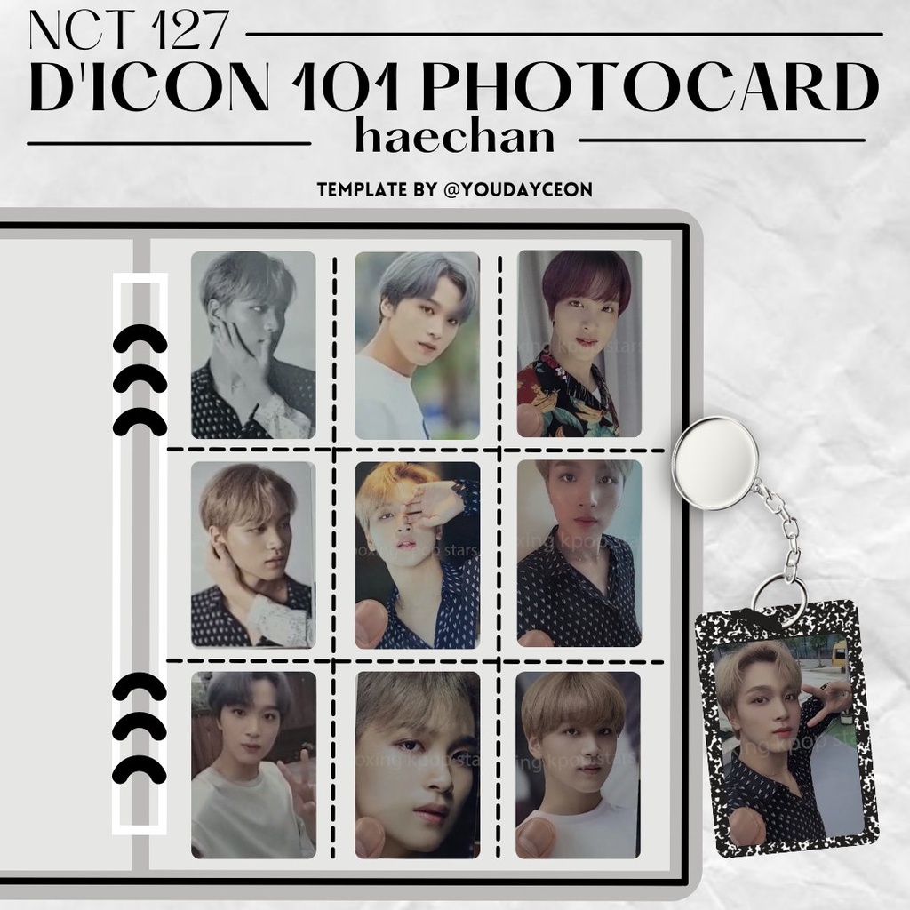 DICON 101 NCT 127 HAECHAN PHOTOCARD