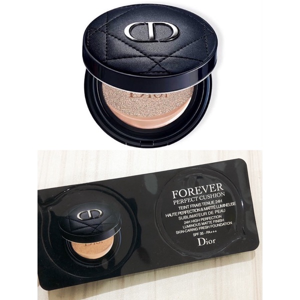 PROMO Dior Forever Perfect Cushion 24H High Perfection Luminious Matte Finish Skin Caring Fresh Foun