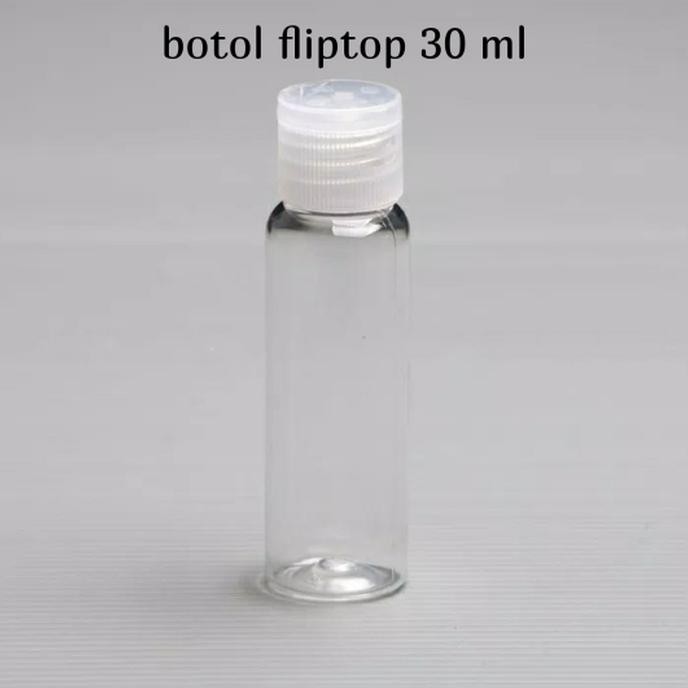 BOTOL PLASTIK FLIPTOP KOSONG 30 ML