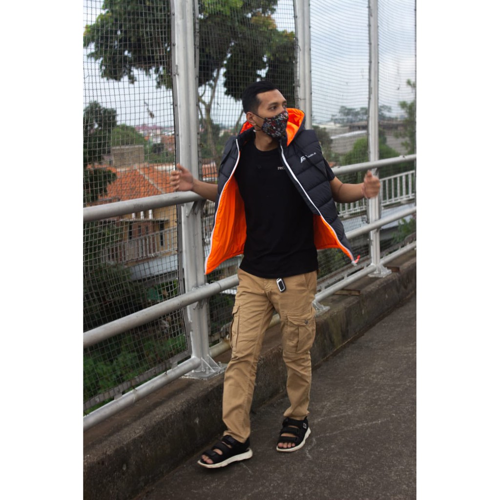 Jaket Rompi Motor Vest Riding Original PORTABLE Anti Air dan Anti Angin-7