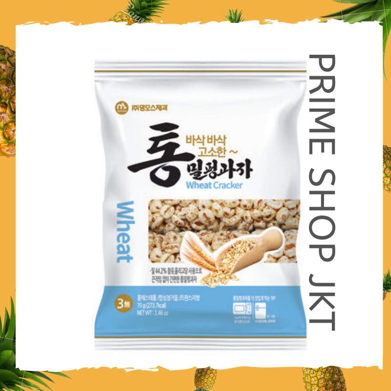 Cosmos Wheat Cracker Jipang / Bipang Krekers Gandum Korea Snack 70gr