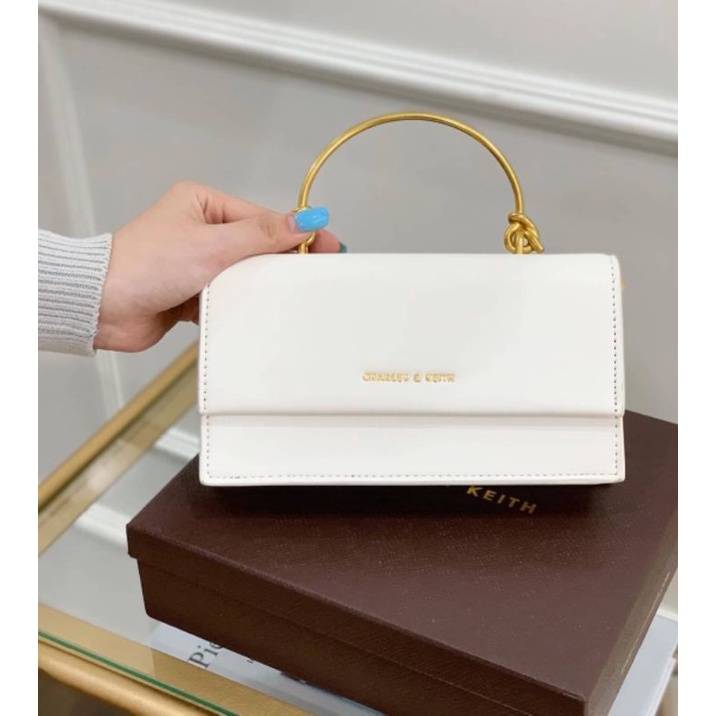 CK Metal Top Handle Long Wallet