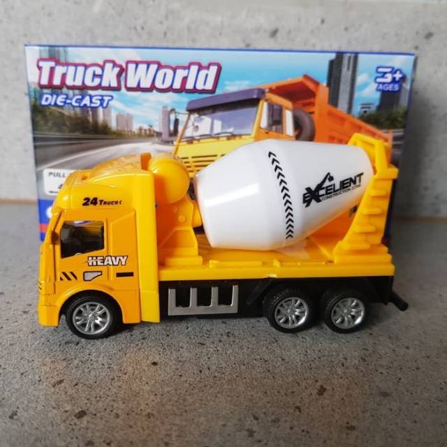 Diecast Mobil Truk Molen - Diecast Miniatur Mobil Truck Semen