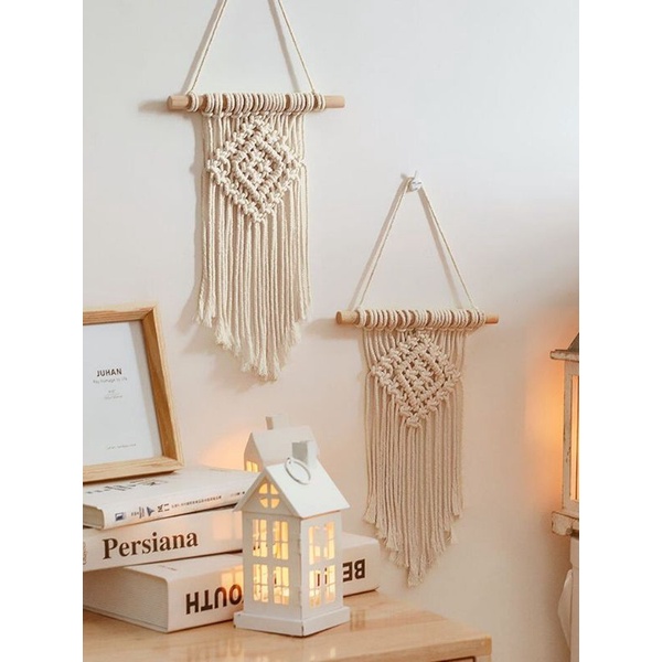 READY STOK) macrame Hiasan dinding / macrame wall hanging(HD 099)