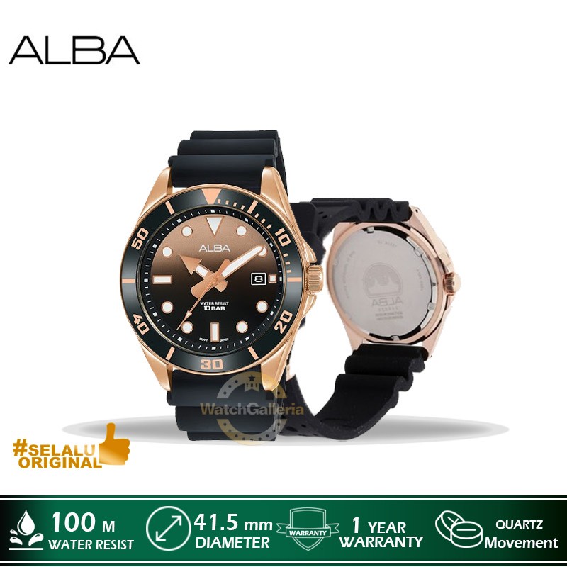 Jam Tangan Alba AG8K20X1 AG8K20 Original