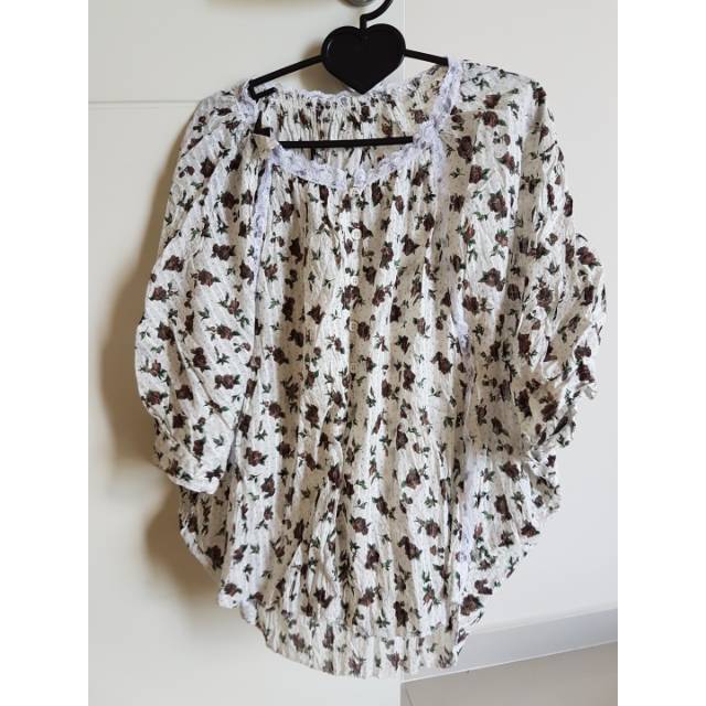 Batwing blouse bigsz