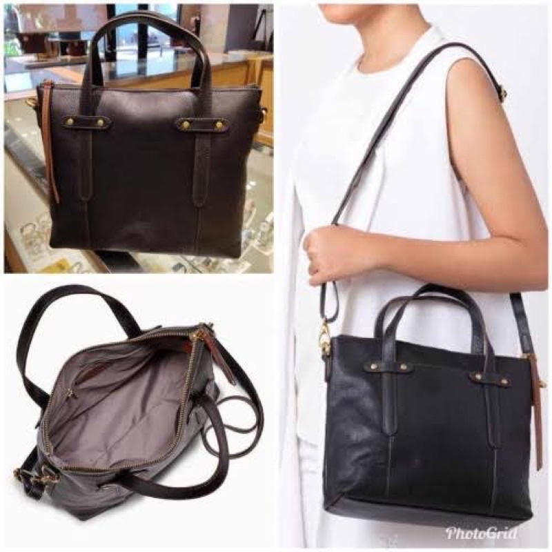 Fossil Felicity Satchel Black