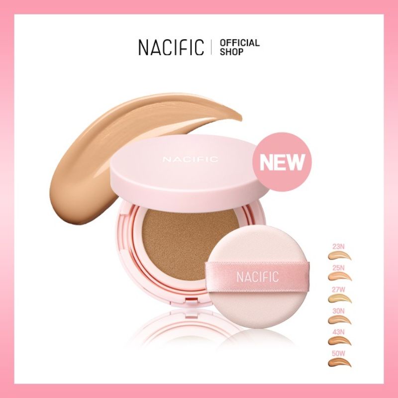 NACIFIC Cushion Secret Mood Velvet Original BPOM Halal Korea x Stray Kids