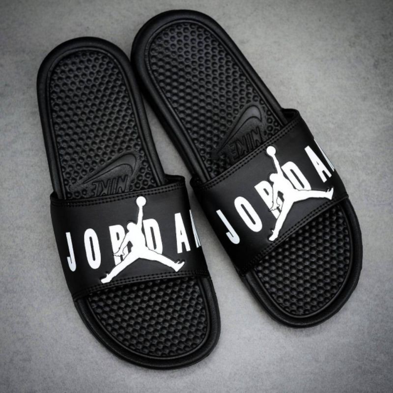 Sandal Nike Benassi Air Jordan &quot;Black&quot;