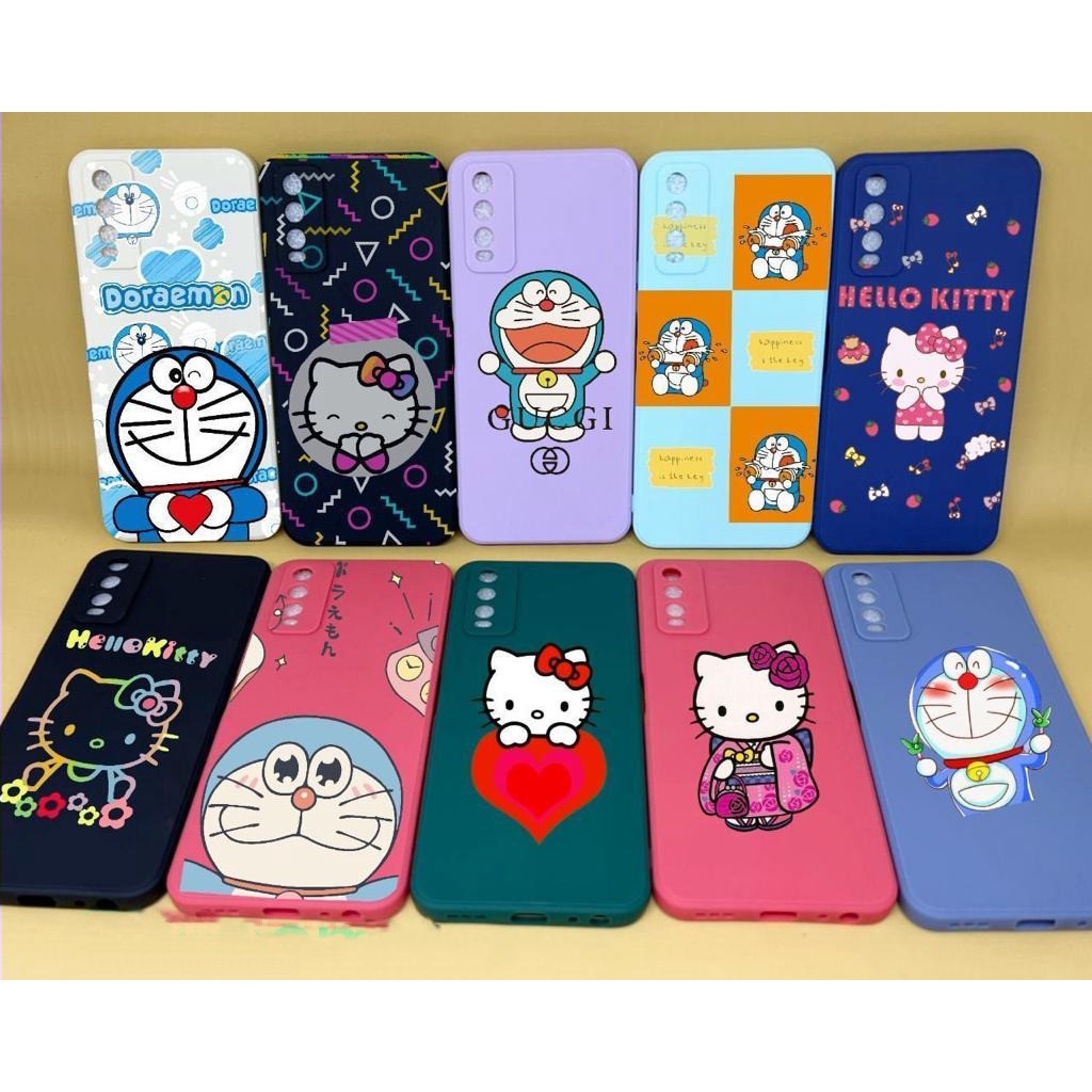 TPU DORAEMON & HK CASE INFINIX HOT 10 LITE,HOT 11,HOT 11S,SMART 4/X653,SMART 5/X657,SMART 6