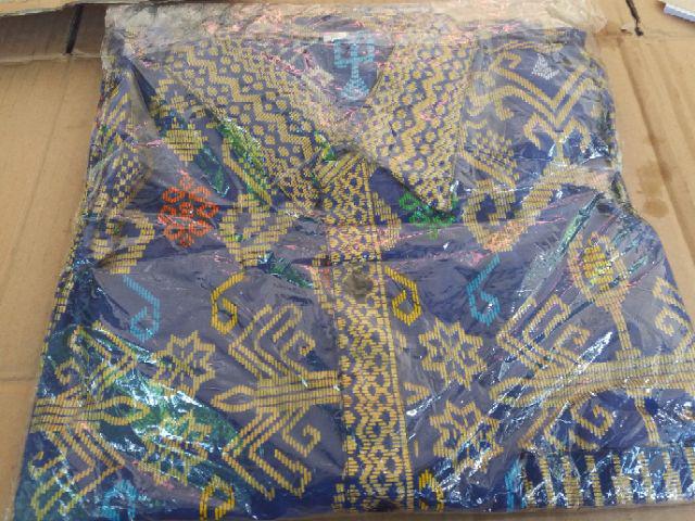 Qnunbatik Kemeja Batik Lengan Pendek Standard - 5l Narita Prodo