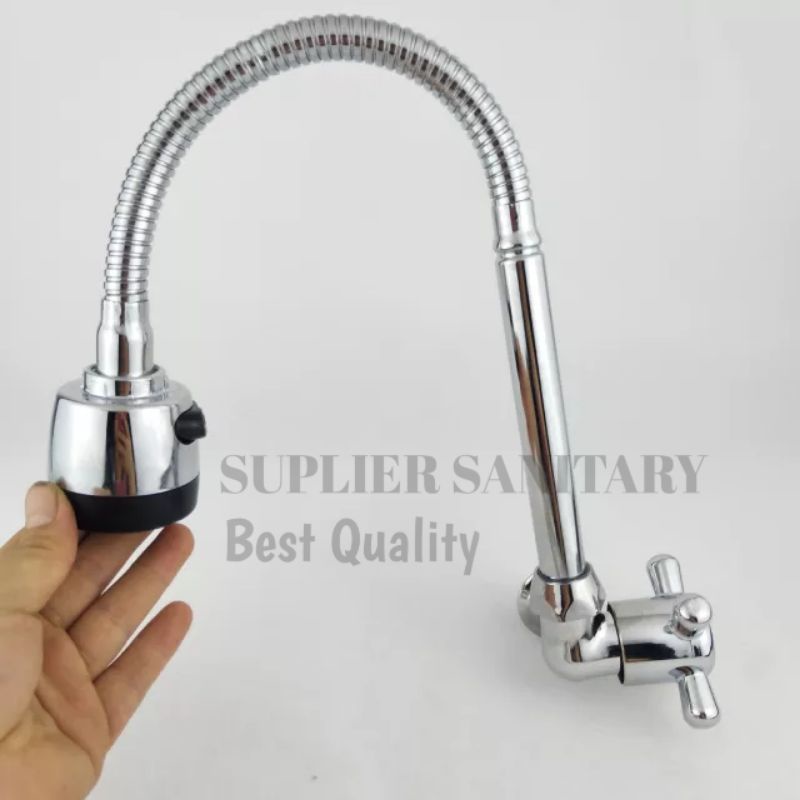 Kran cuci piring-kran angsa flexibel-kran dapur