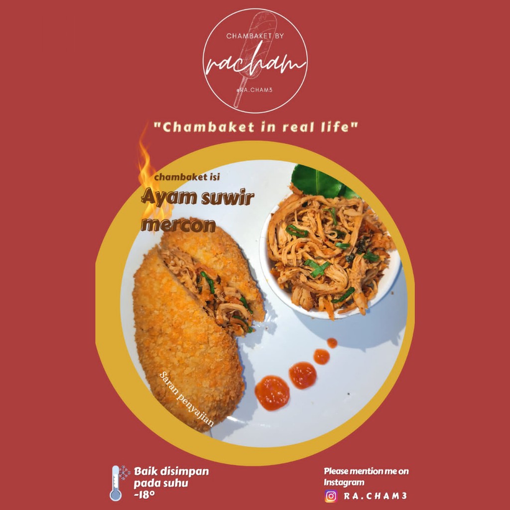 

Corndog Daging Varian Ayam Suwir Mercon Frozen Food