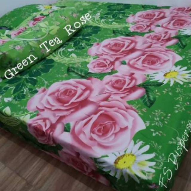 Sprei homemade green tea rose tayo traffic hk strawberrry