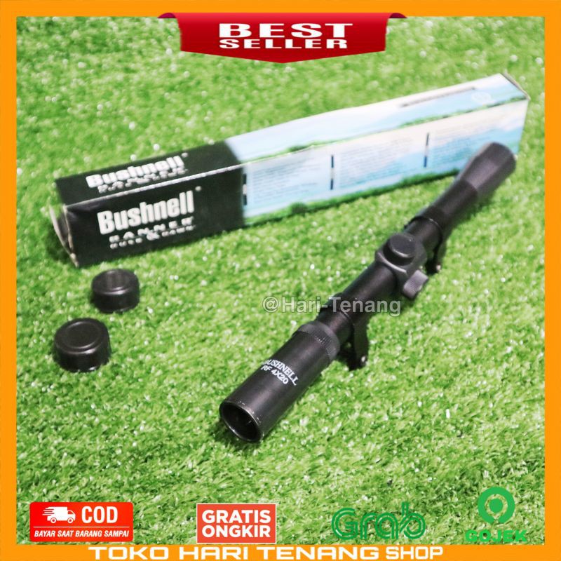 TELESCOPE BUSHNELL 4X20/ TEROPONG SENAPAN KALIBER /TEROPONG BUSHNELL