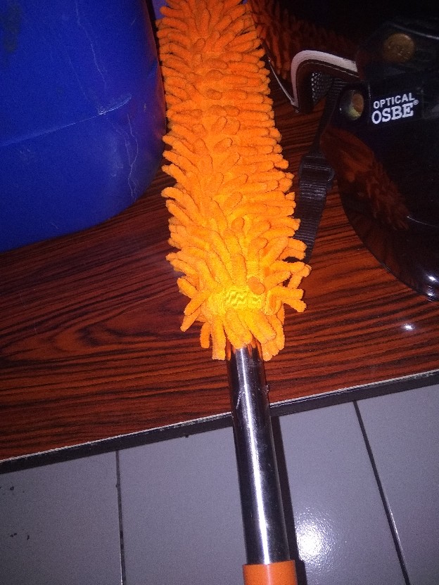 Microfiber Adjustable Panjang Pendek Pembersih Debu Max 1 Meter