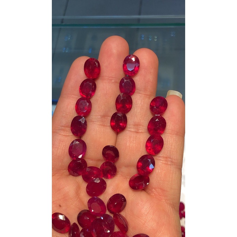 batu natural ruby pigeon blood