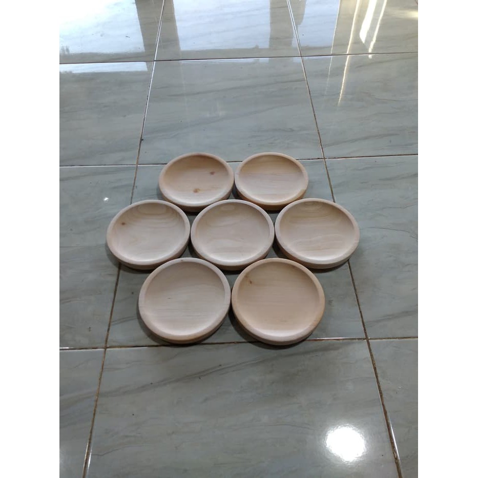 Cobek Kayu Diameter 15 cm