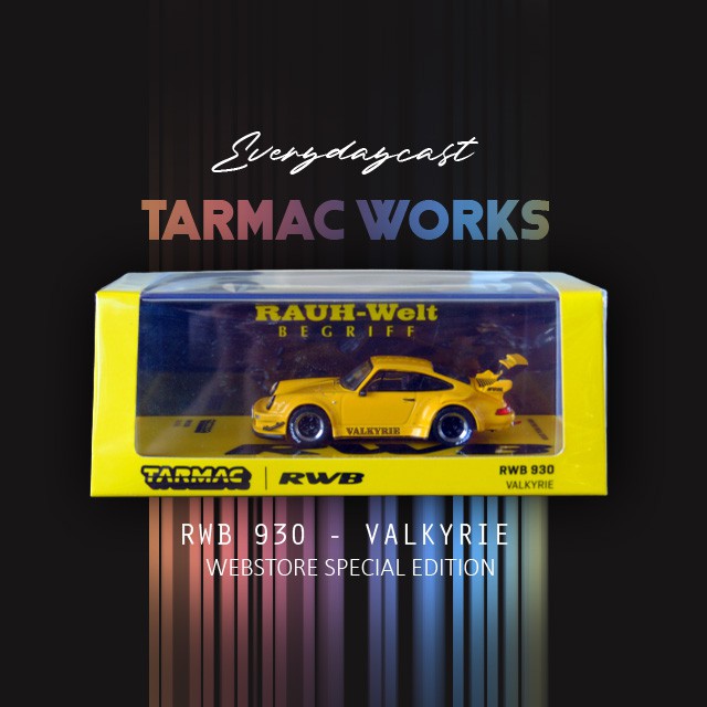 TARMAC WORKS 1/64 RWB 930 VALKYRIE WEBSTORE SPECIAL EDITION