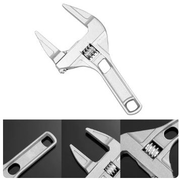 KUNCI INGGRIS Adjustable Wrench Kunci Serbaguna 6'' / Kunci Ledeng 6 Inch Kunci Bago Kunci Pipa 6-68mm Universal Sanitary Adjustable Wrench Spanner