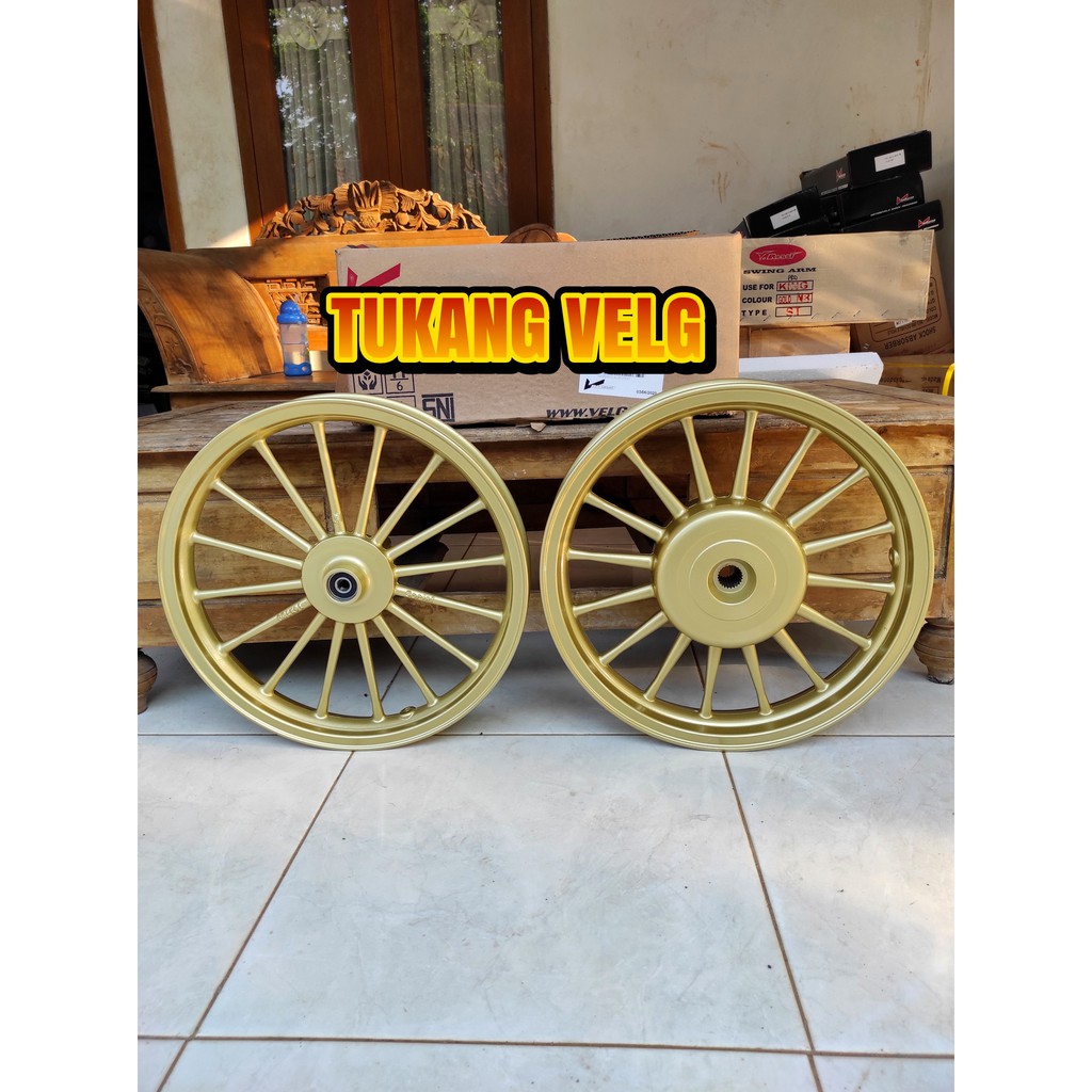 Velg Racing Beat,Vario,Scoopy,Genio,Spacy Vrossi Ring 14 Model Andong Delman Dokar