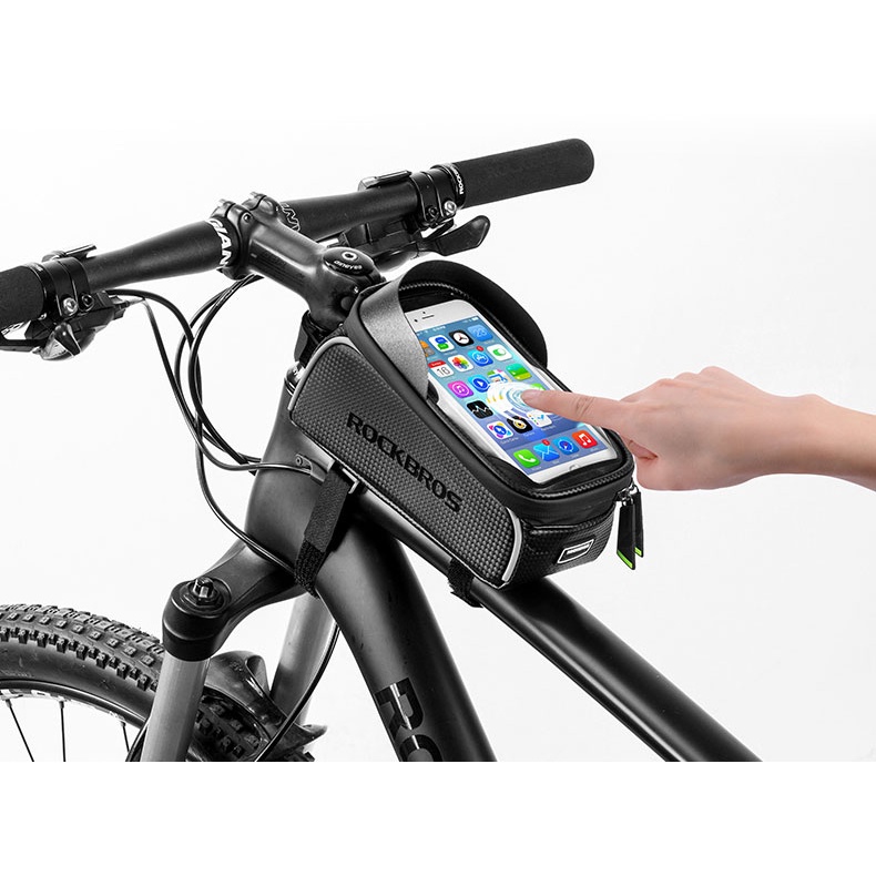 Tas Sepeda Waterproof untuk 6.0 inch Smartphone / Holder Sepeda Hp Tas Sepeda Waterproof Tas Sepeda Di Stang / Tas Sepeda Stang Depan Tas Stang Sepeda Lipat Mtb Gunung Tas Holder Hp Sepeda Tas Sepeda Touchscreen / Tas Sepeda Smartphone Case Holder Inch