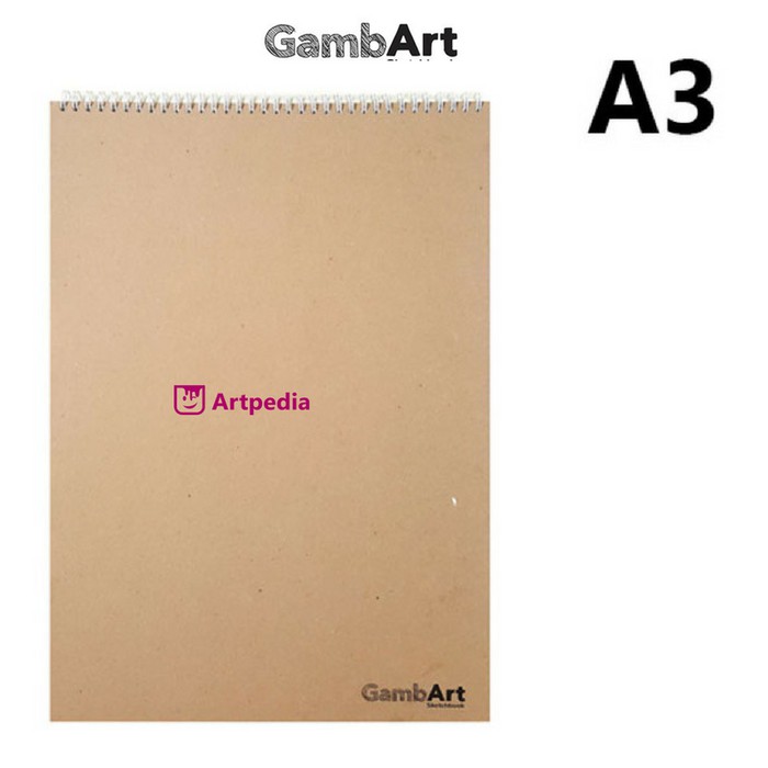 

Stok Ready GambArt Sketchbook A3 Scratchbook Diskon