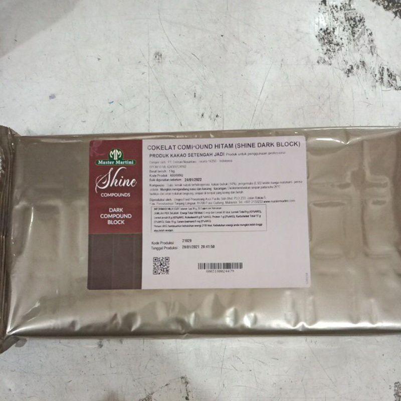 

DELS SHINE DARK COKLAT COMPOUND 1KG, MUDAH DILELEHKAN, ENAK UNTUK CAMPURAN KUE,COOKIES
