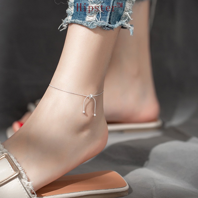 Japanese and Korean New Hot Sale Tassel Simple Snake Bone Ankle Chain