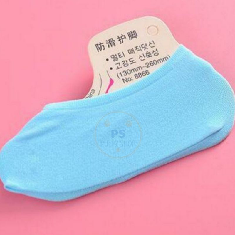 KAOS KAKI HIDDEN SOCK BALET INVISIBLE SOCKS UNISEX KAOS KAKI PENDEK DI BAWAH MATA KAKI ANTI SLIP PS-1