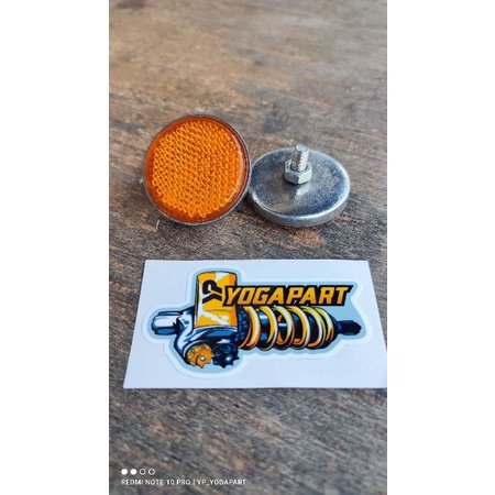 mata kucing cat eye bulat bundar fork kupingan lampu honda c50 c70 gl100 gl125 cb100 cb125 k5