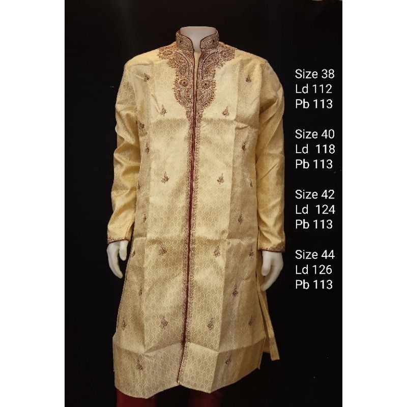 baju india cowok kurta sherwani wedding jodha akbar / baju india / stelan india wedding / bridal