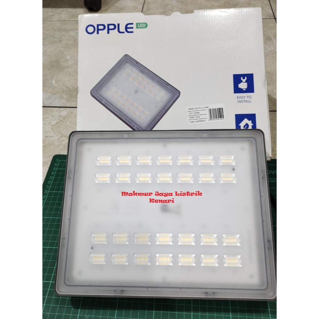 Floodlight ESII 100 Watt Opple 100w Lampu Tembak Sorot Putih Kuning