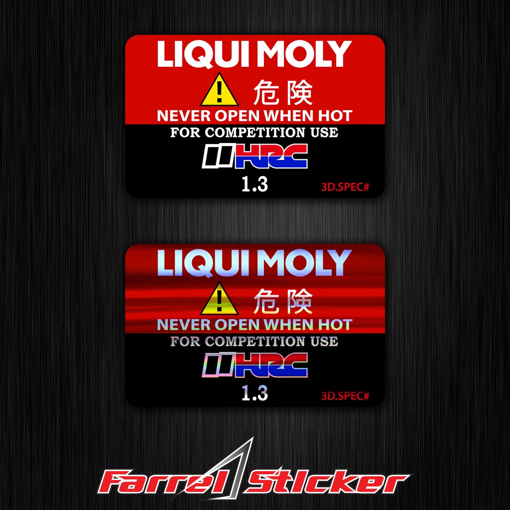 Stiker  LIQUI MOLY Sticker LIQUI MOLY HRC COMPETITION