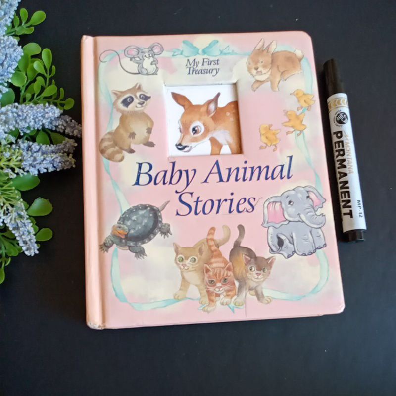 Buku cerita binatang bekas Baby animal stories my first treasury prelove