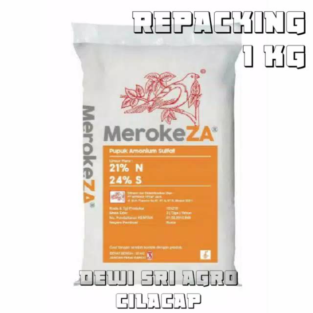Pupuk ZA Meroke Repacking 1 kg